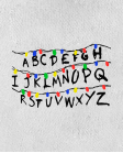  Kepurė Stranger things lights